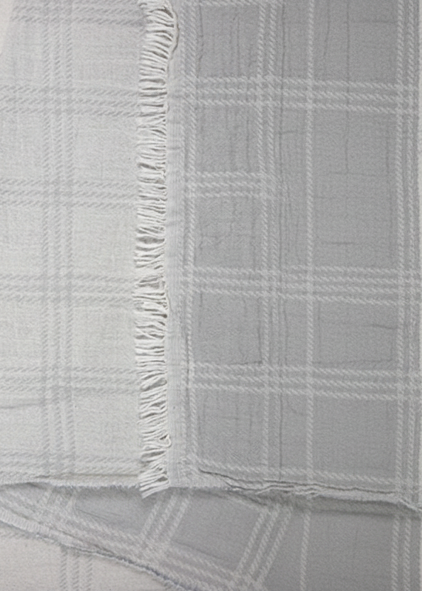 Soft Gray Hera Peshtemal turkish Towel 100% cotton