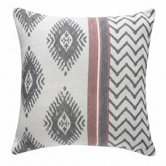 Decorative Turkish Cushion cover  with geometric patterns 