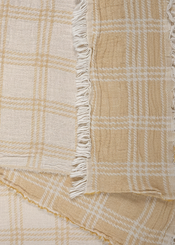 Soft Yellow Hera Peshtemal turkish Towel 100% cotton