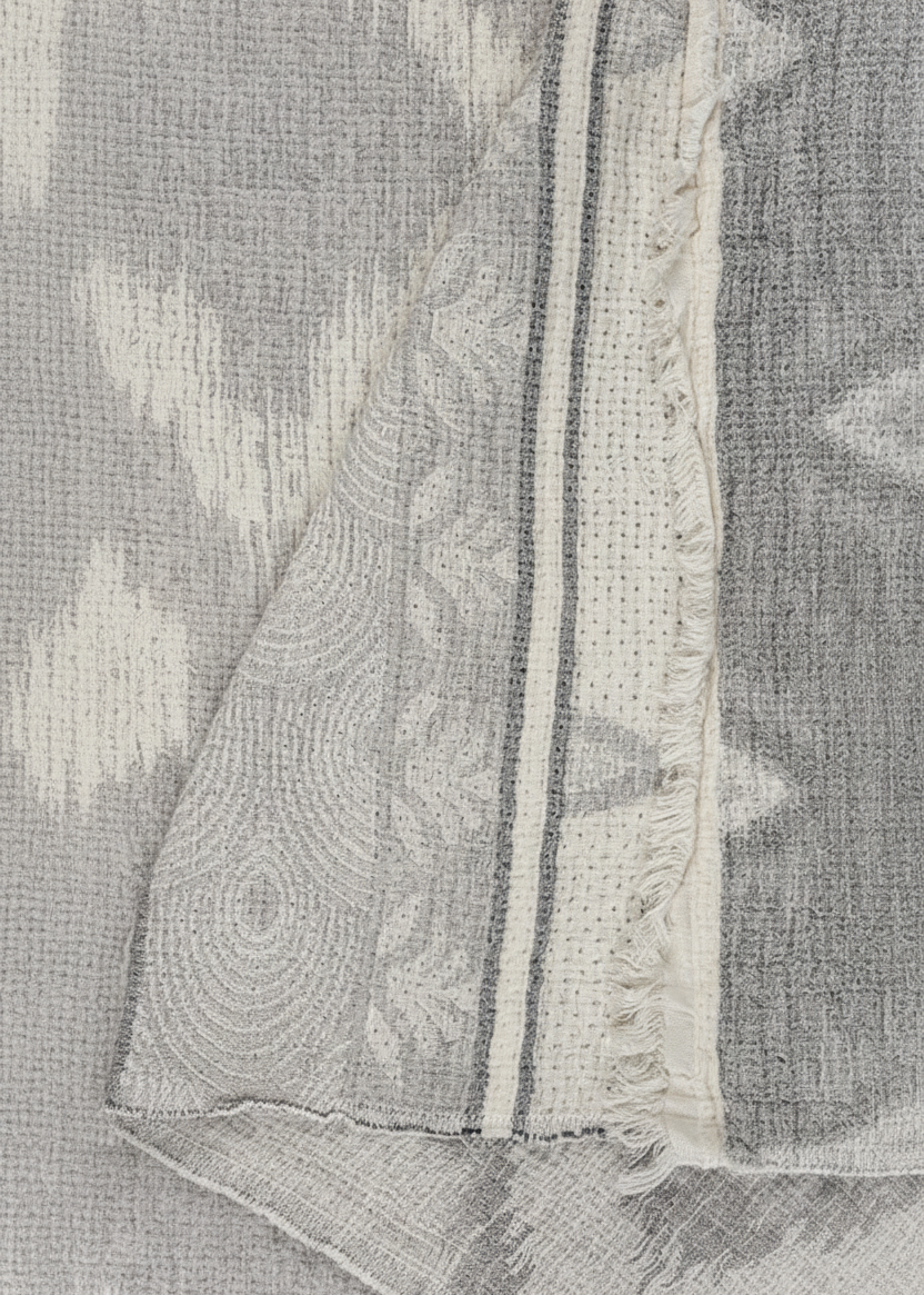 Turkish-Made Muslin  Blanket, "Melanges", 100% Soft Breathable Cotton