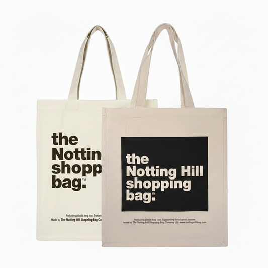 Original & Black Colour Block Notting Hill Shopping Bags, in a  Bundle of 2