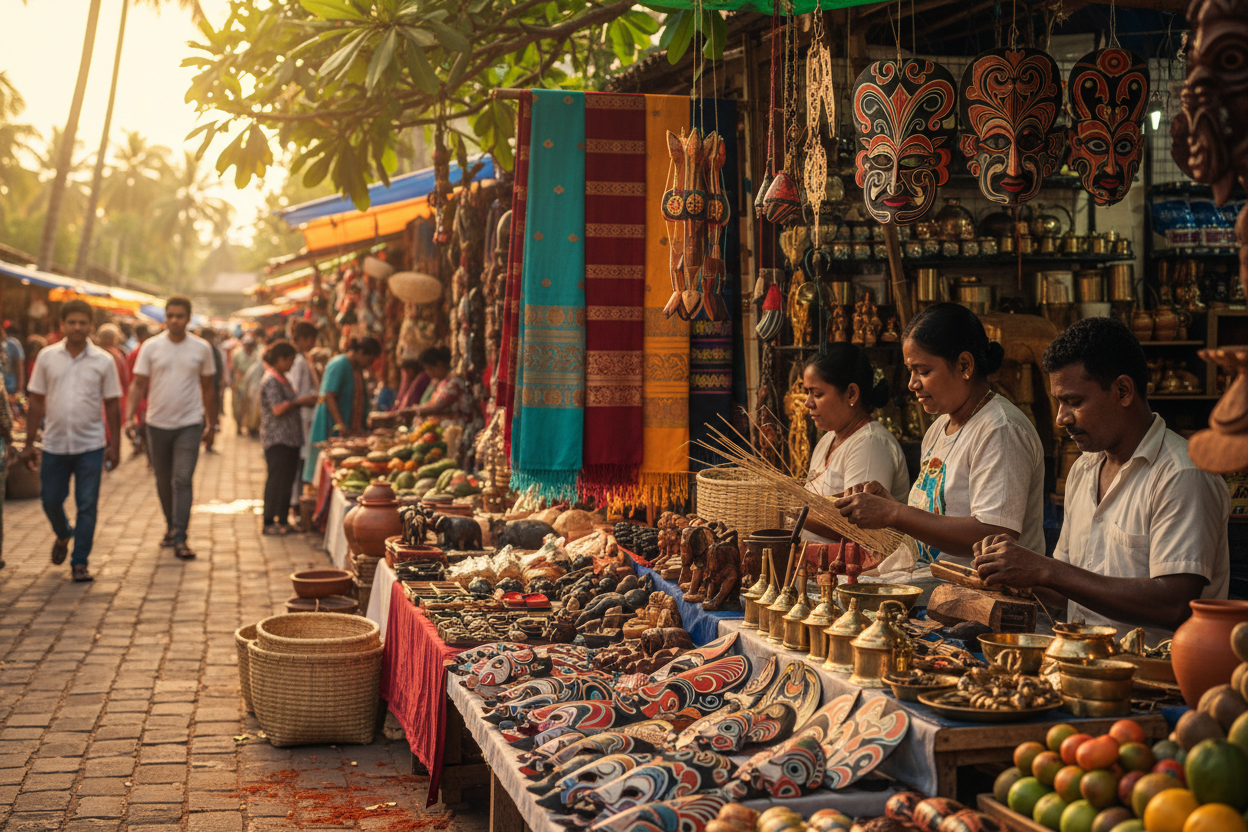 Sri Lankan market scene hero image